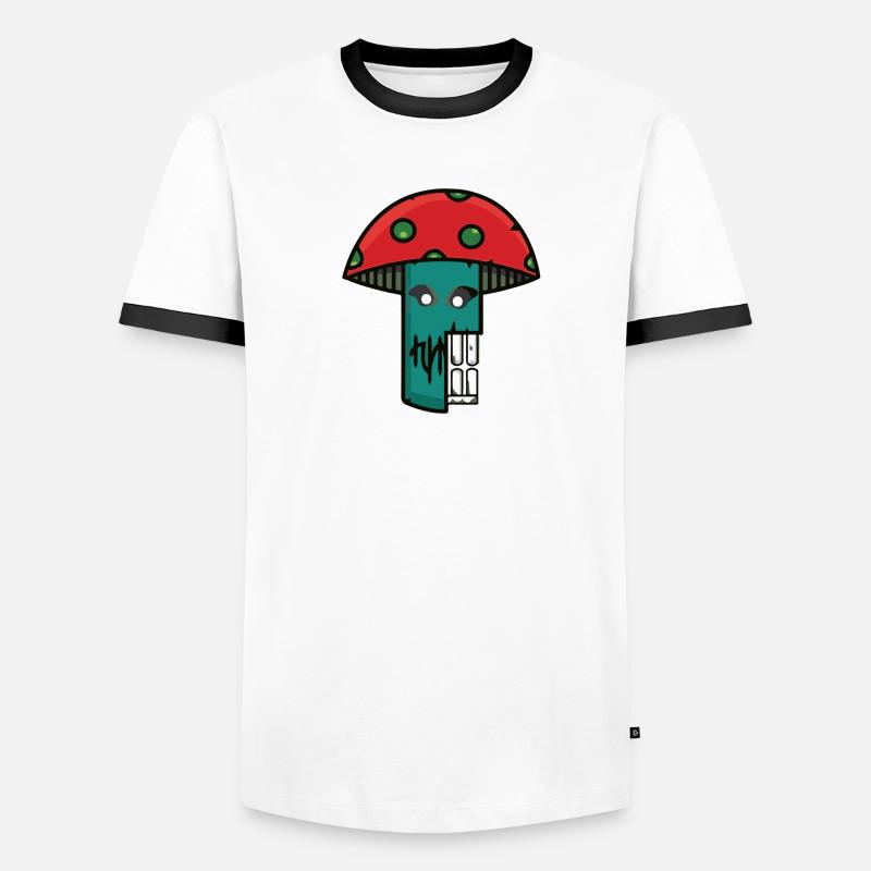 Échantillon de champignon T-shirt contrasté Homme