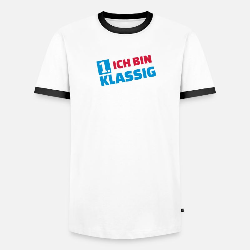 Erstklassig Männer Kontrast-T-Shirt