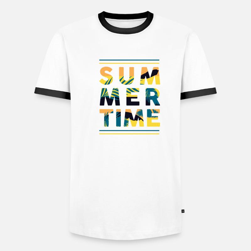 daylight saving time Men's Ringer Shirt
