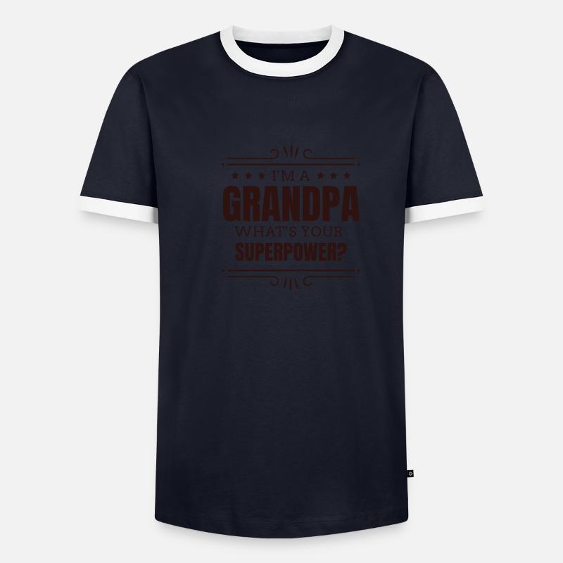 Opa, Bester Opa, Geschenk Opa Männer Kontrast-T-Shirt