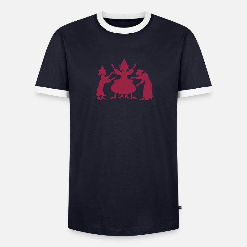 Hubble Bubble T-shirt contrasté Homme