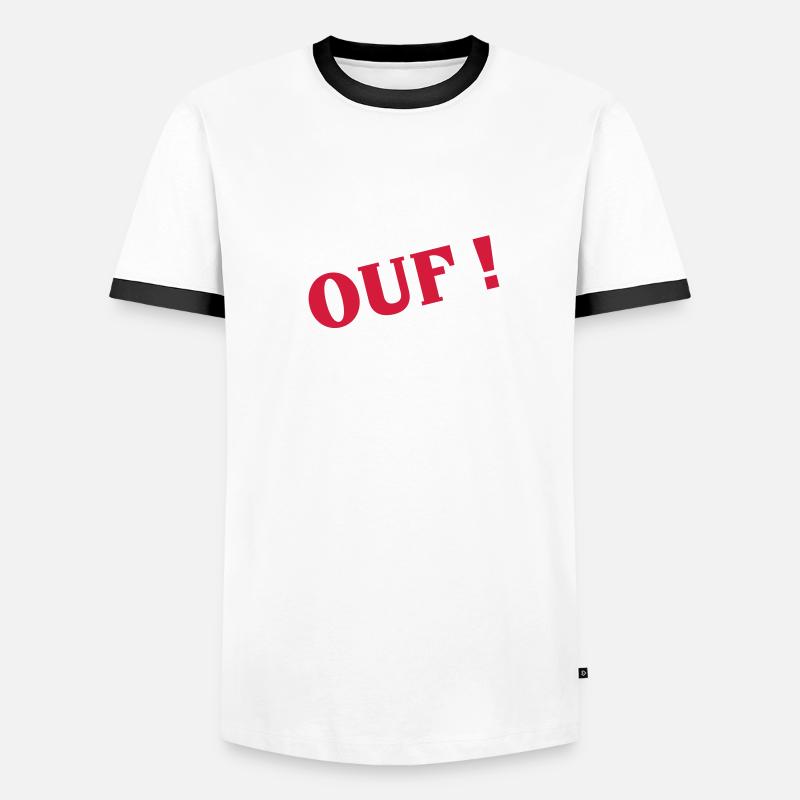 De ouf ! T-shirt contrasté Homme