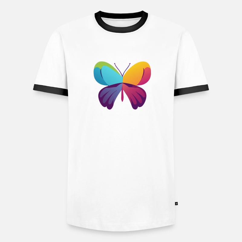 Butterfly Men's Ringer Shirt