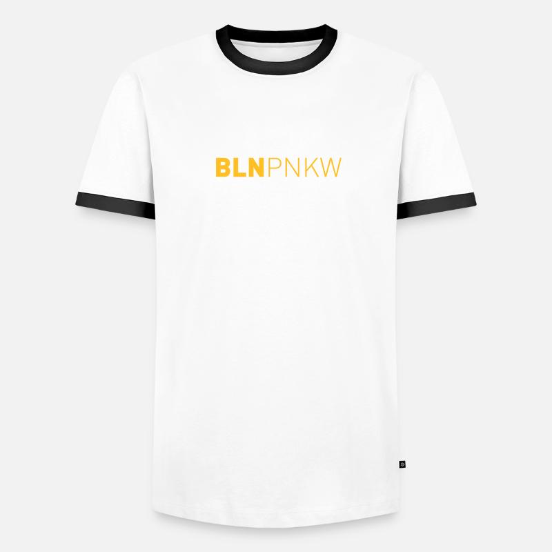 Berlin Pankow Männer Kontrast-T-Shirt