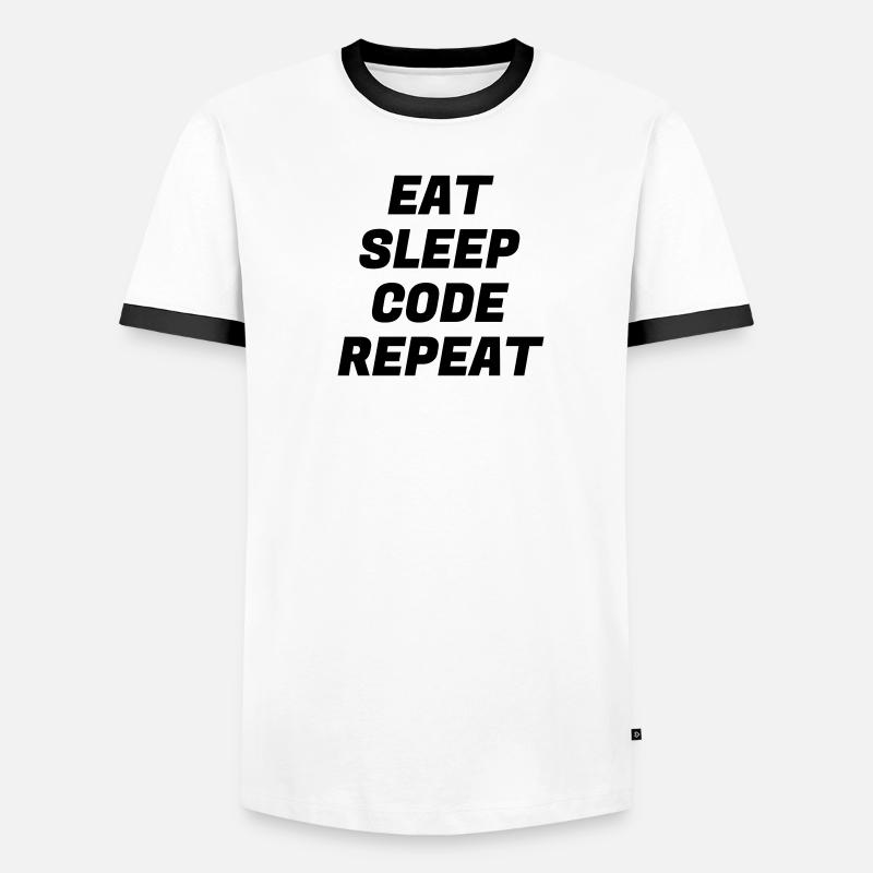 Developer Entwickler Développeur Computer Geek Men's Ringer Shirt