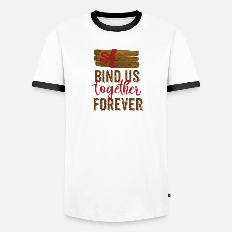 Bind Us Together Forever T-shirt contrasté Homme