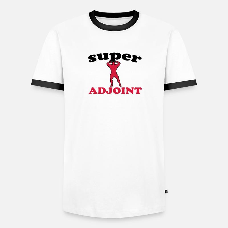 Super adjoint T-shirt contrasté Homme