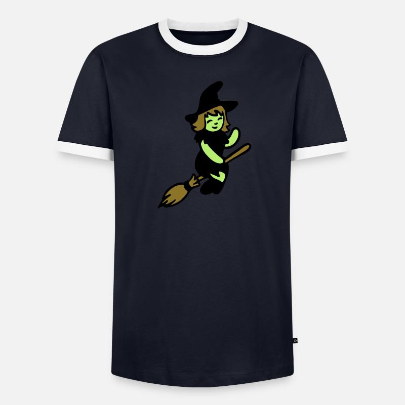Chibi Witch Men's Ringer Shirt
