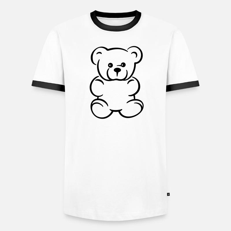 Teddy - Idée de cadeau T-shirt contrasté Homme