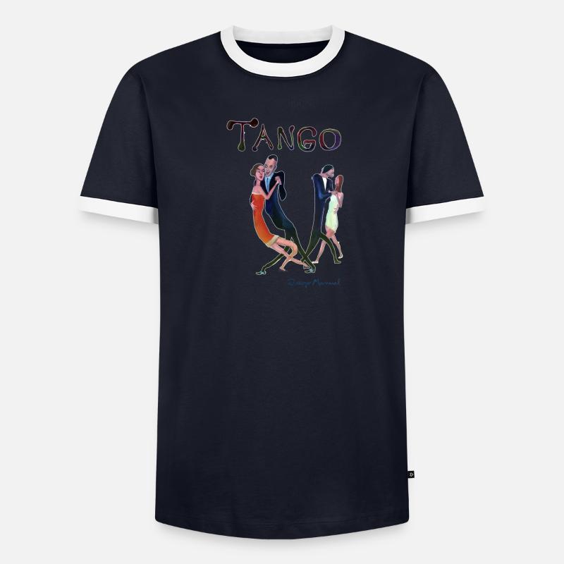 Tango de gala T-shirt contrasté Homme