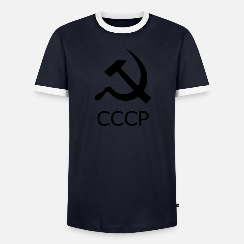 cccp T-shirt contrasté Homme