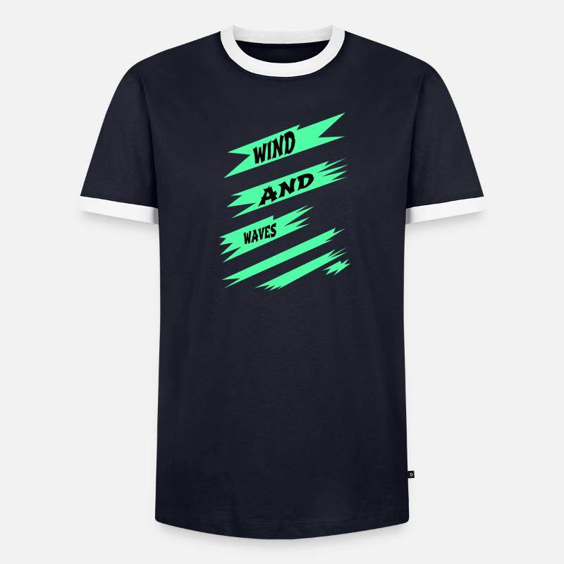 libre, Liberté, Mode de vie T-shirt contrasté Homme