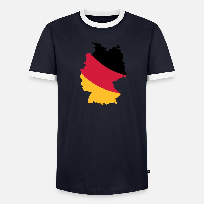 Germany Men's Ringer Shirt