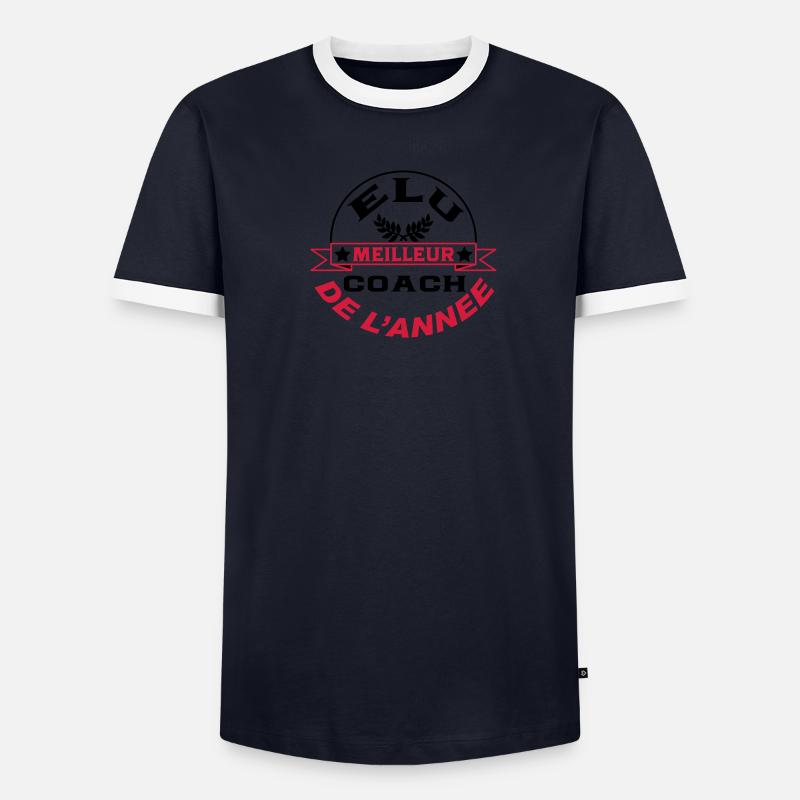 Elu meilleur coach de l'année T-shirt contrasté Homme