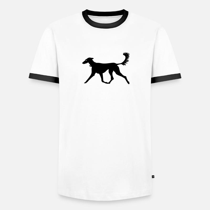 lévrier / greyhound (1c) T-shirt contrasté Homme