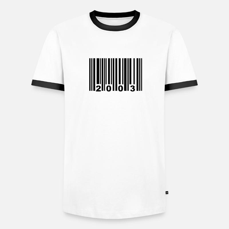 2003 T-shirt contrasté Homme