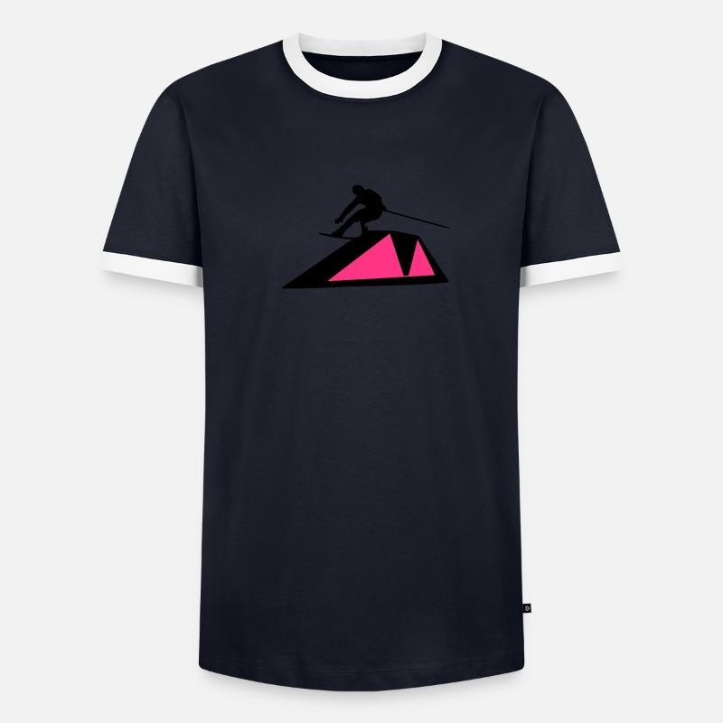 Wakeboarder/Wakeboard T-shirt contrasté Homme
