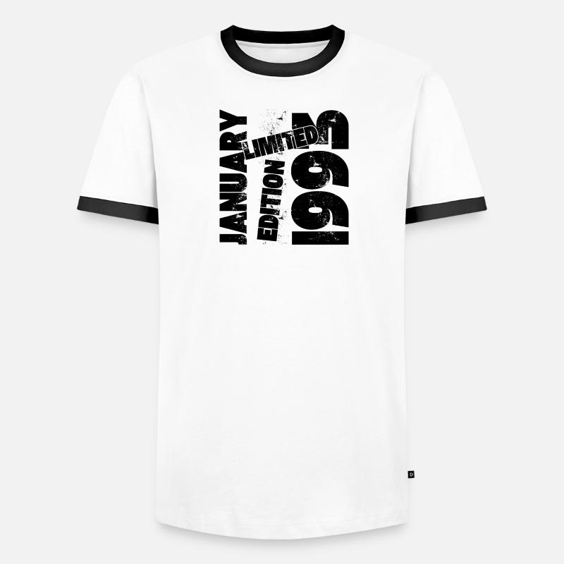 JANVIER 1993 LIMITED EDITION T-shirt contrasté Homme