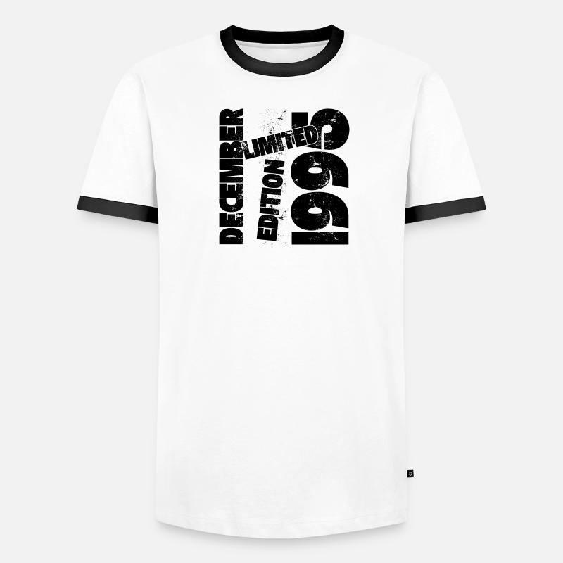 DECEMBRE 1995 LIMITED EDITION T-shirt contrasté Homme
