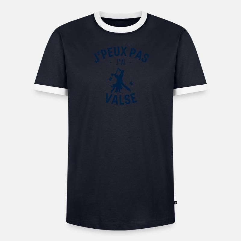 J peux pas j ai Valse T-shirt contrasté Homme
