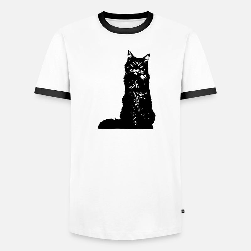 cat Men's Ringer Shirt