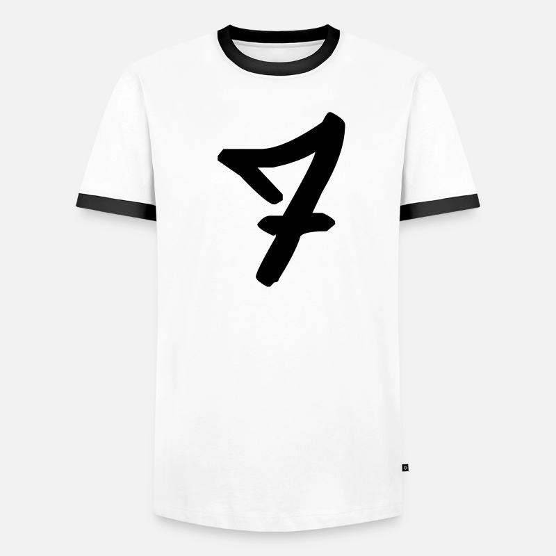 Graffiti: 7 T-shirt contrasté Homme