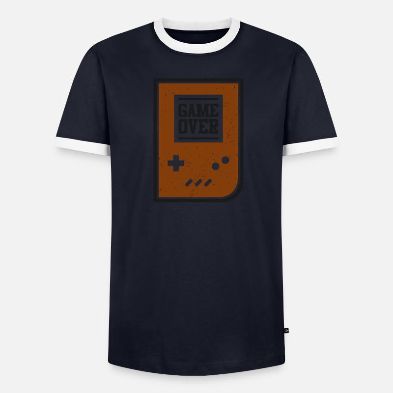 Game Over T-shirt contrasté Homme