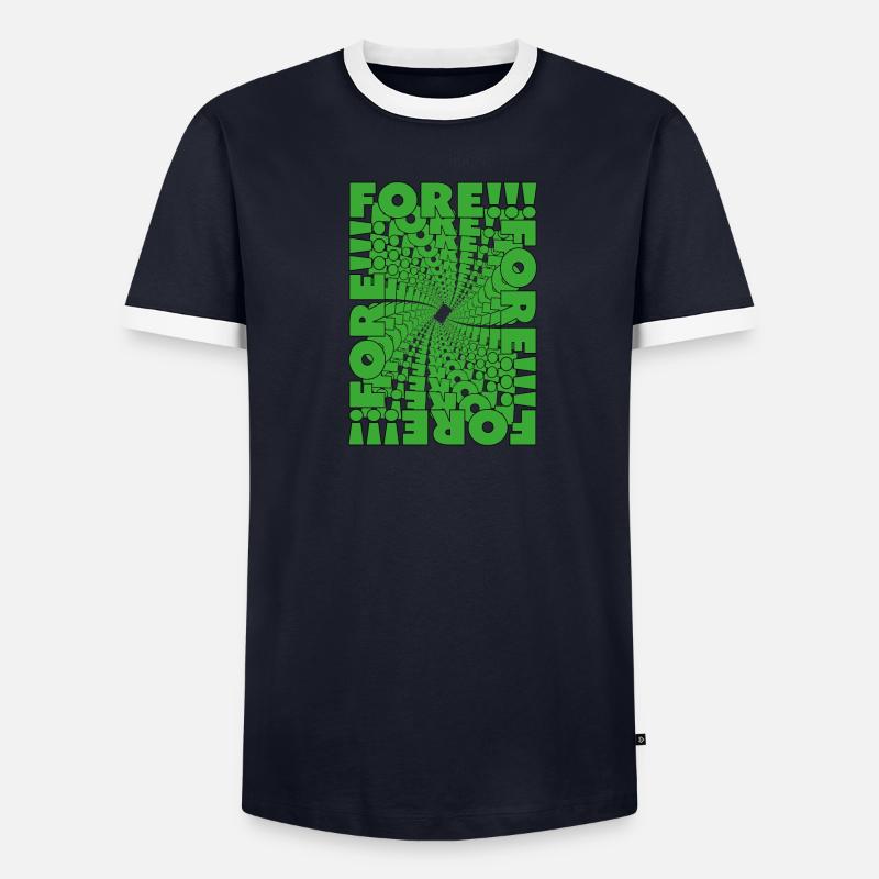 Fore! Golfing in style Men's Ringer Shirt