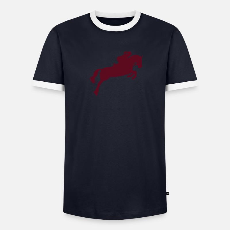 Jumping T-shirt contrasté Homme