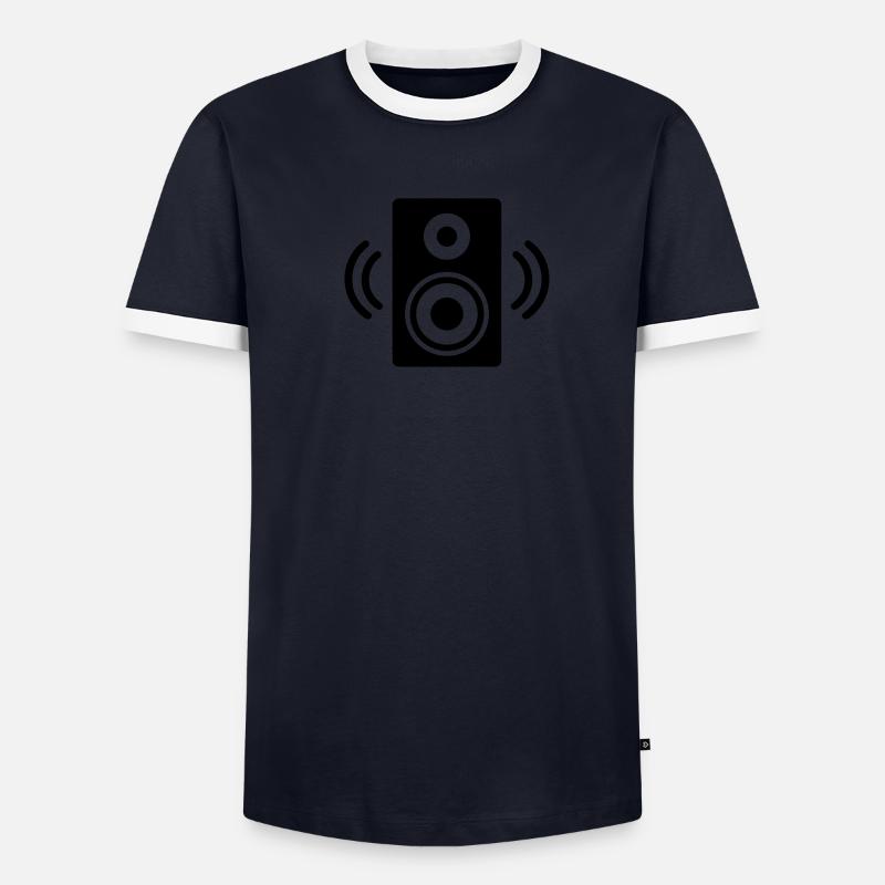 Haut-parleur T-shirt contrasté Homme