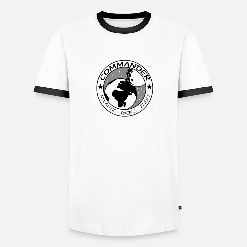 Commander Badge T-shirt contrasté Homme