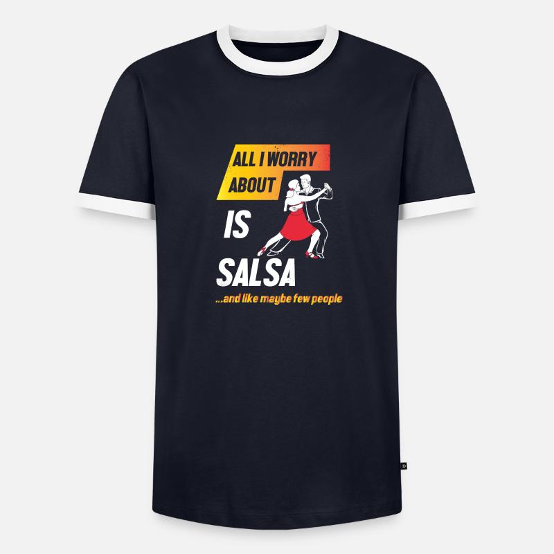 Salsa Dancer Dancer Men's Ringer Shirt