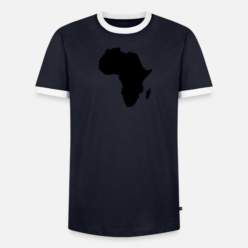 AFRIQUE T-shirt contrasté Homme