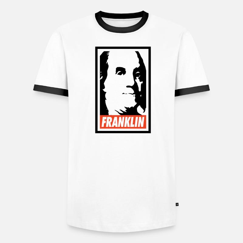 Benjamin Franklin Men's Ringer Shirt