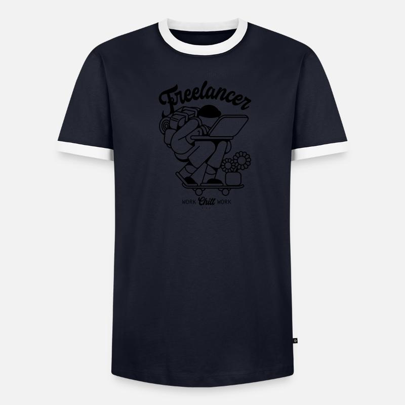 Freelancer T-shirt contrasté Homme