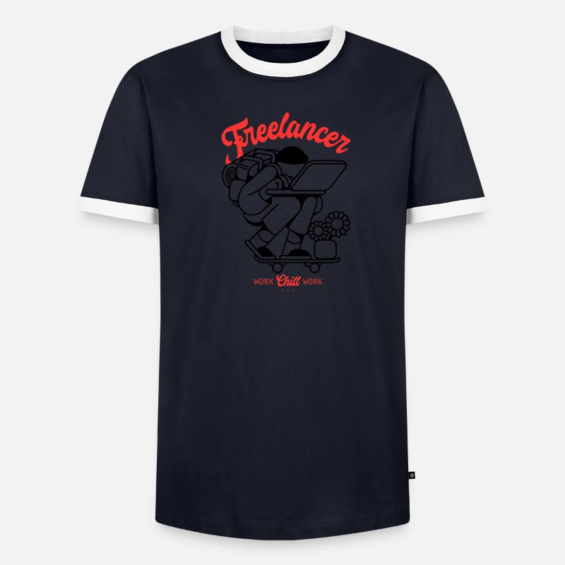 Freelancer T-shirt contrasté Homme