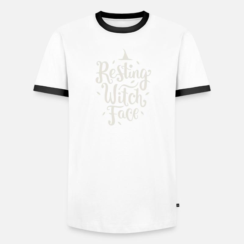 Resting Witch Face Men's Ringer Shirt