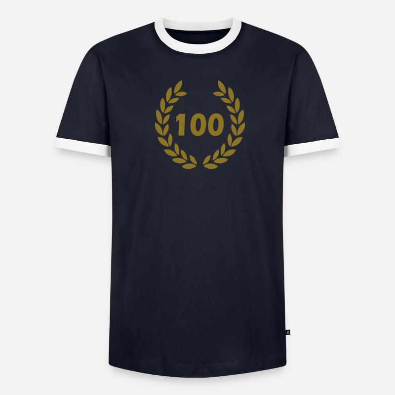 100 T-shirt contrasté Homme