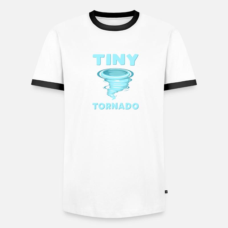 Tiny Tornado Männer Kontrast-T-Shirt