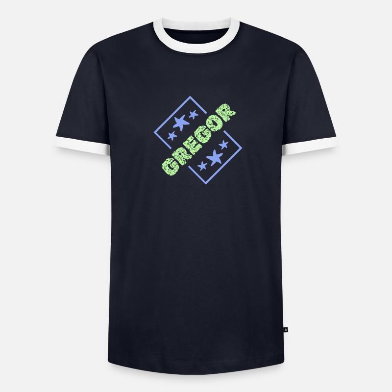 Gift for Gregor - Men's Ringer Shirt - undefined
