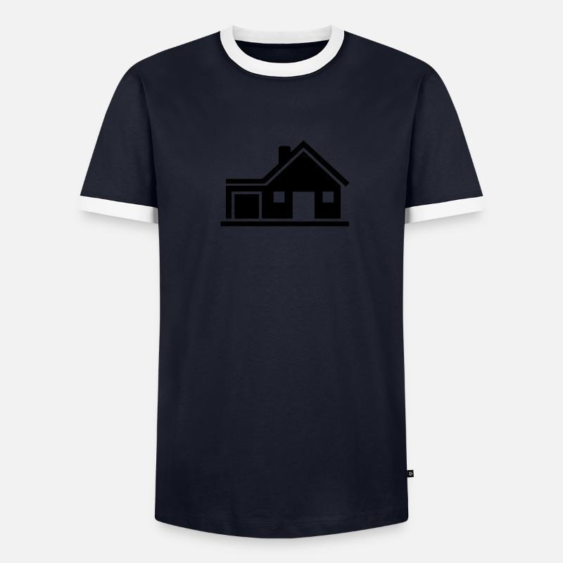 Maison T-shirt contrasté Homme