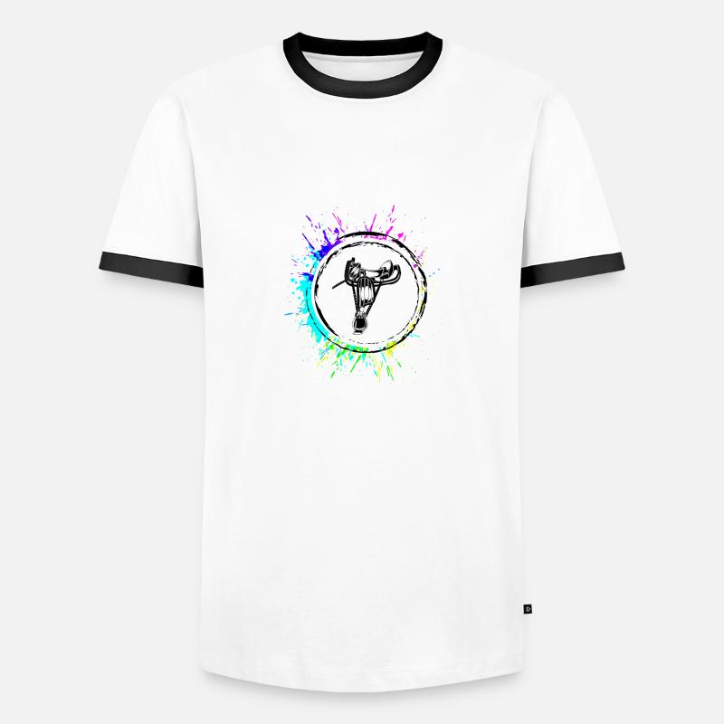 Saddle icon Men's Ringer Shirt