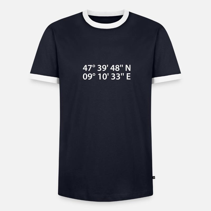 Constancy Coordinates - Men's Ringer Shirt - undefined