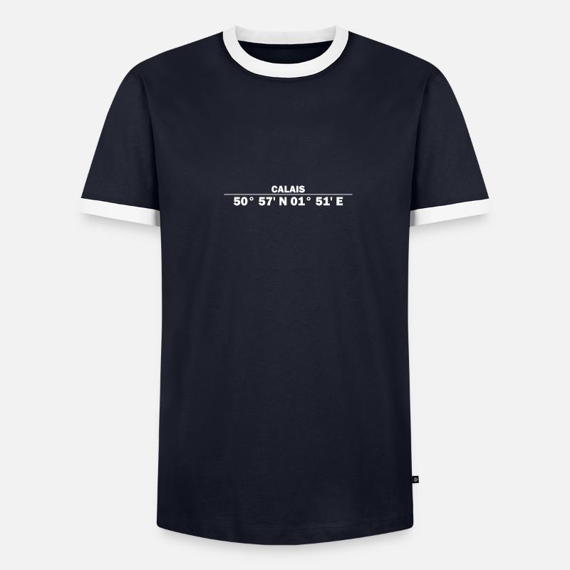 Calais coordinates - Men's Ringer Shirt - undefined