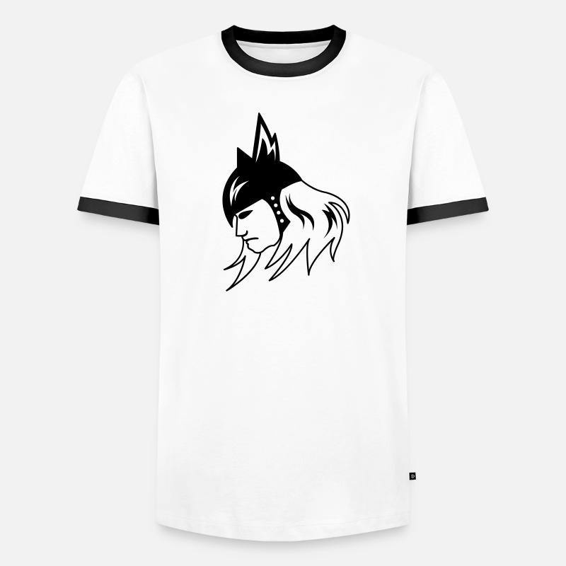 wikinger_1 Männer Kontrast-T-Shirt