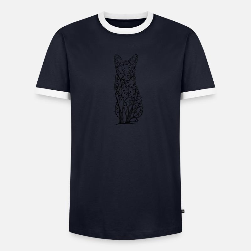 Fox decorative Men's Ringer Shirt