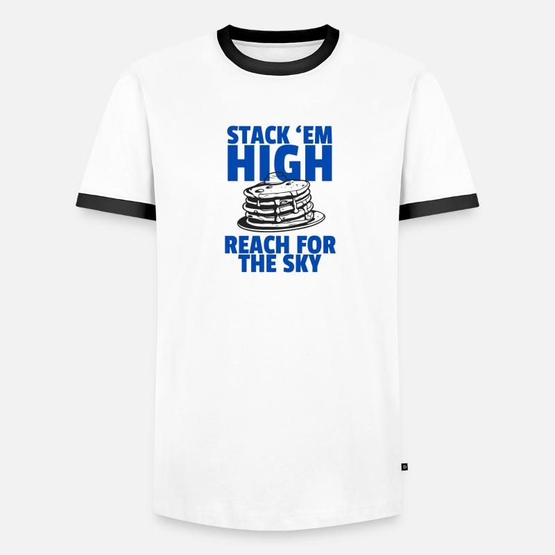 Pancake's - Stack 'em High Men's Ringer Shirt