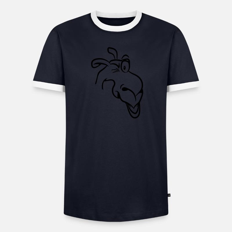 Camel witty Men's Ringer Shirt