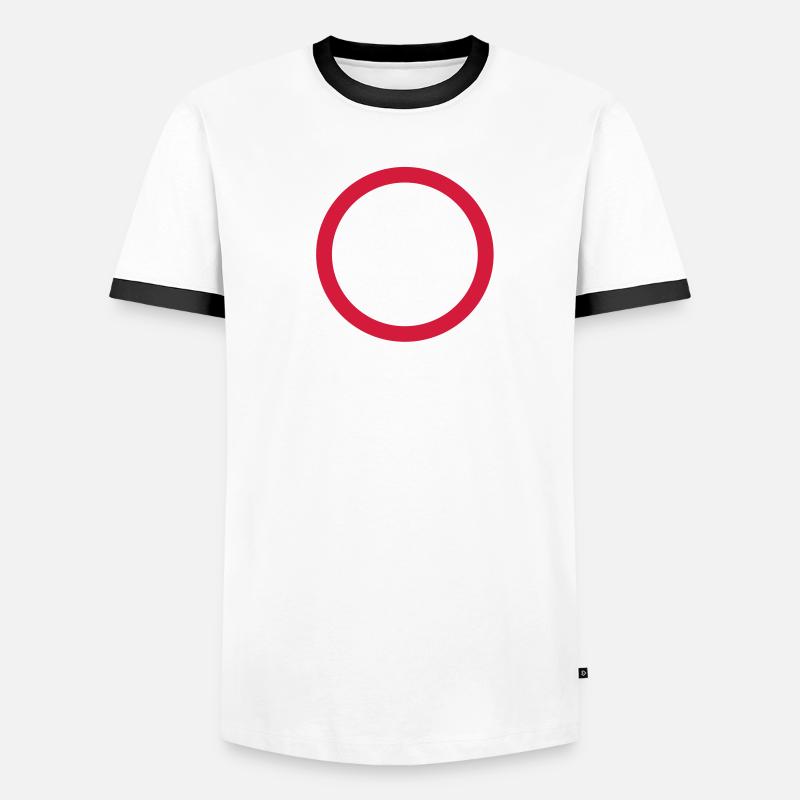 circular Men's Ringer Shirt