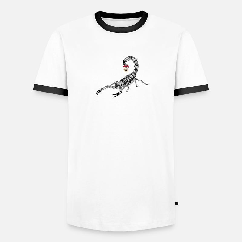 Scorpion T-shirt contrasté Homme